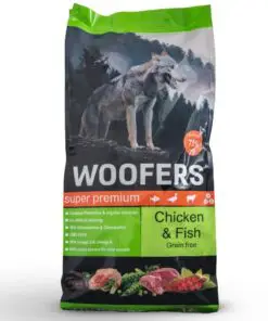 וופרס בוגר ללא דגן עוף Woofers
